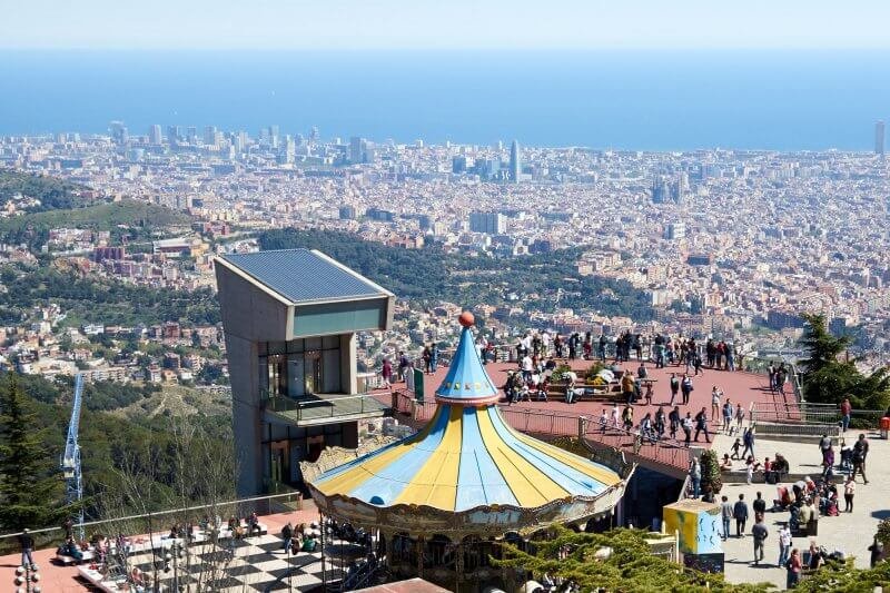 Tibidabo Mountain Observation Deck
