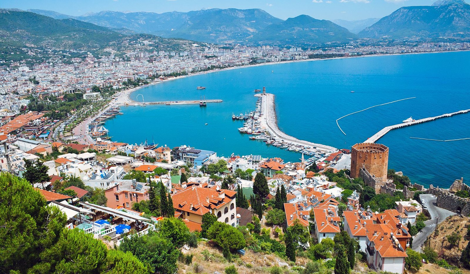 Photo of the city of Alanya, Turkey Alanya, Turkey