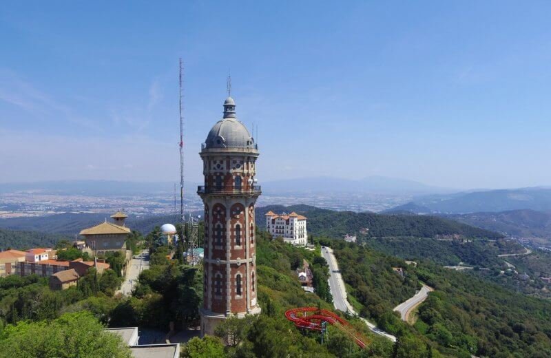 Tibidabo Mountain Water Tower