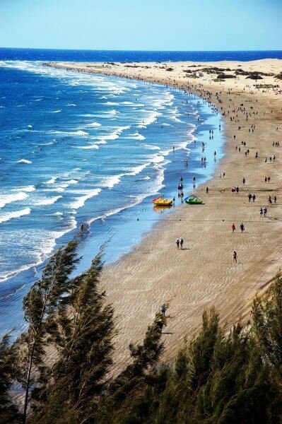 Playa de Maspaloma, Spain Playa de Maspaloma