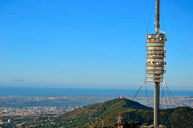 TV tower on Mount Tibidabo