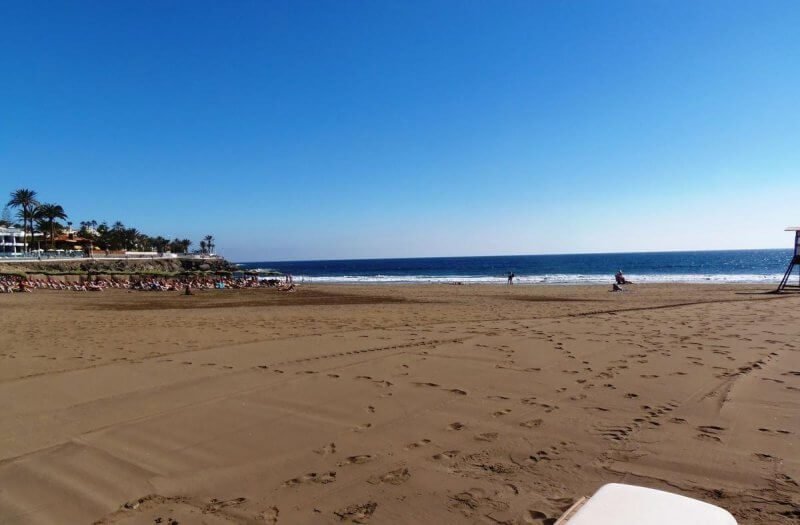 San Agustin Beach in Maspalomas, Spain San Agustin Beach