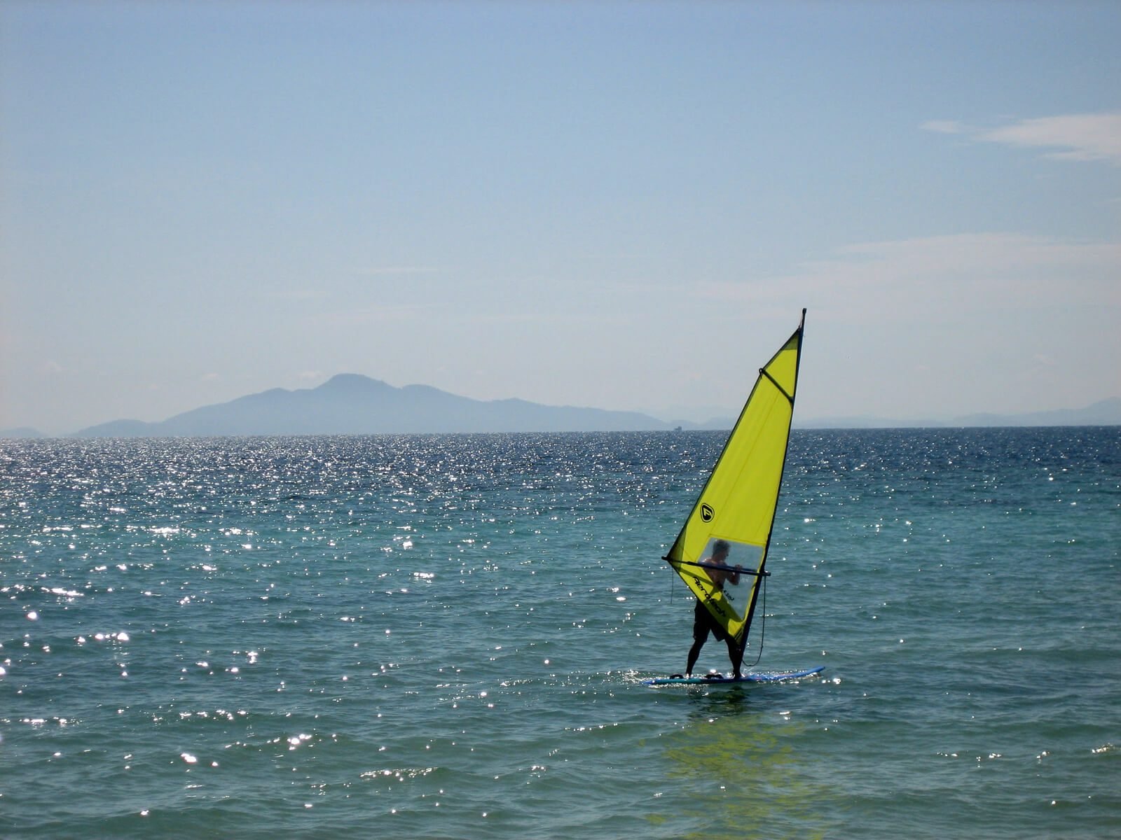 Ao Nang Beach Windsurfing experience There are good conditions for high-quality windsurfing