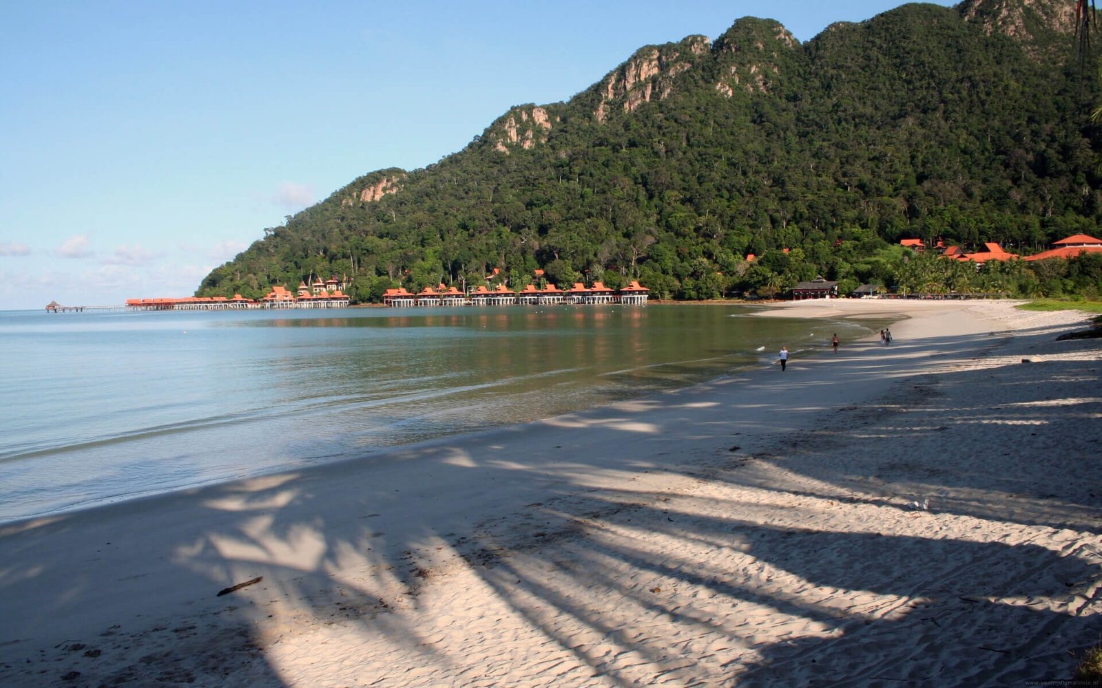 Burau Bay Beach is located in a bay on the west coast of Langkawi Burau Bay Beach