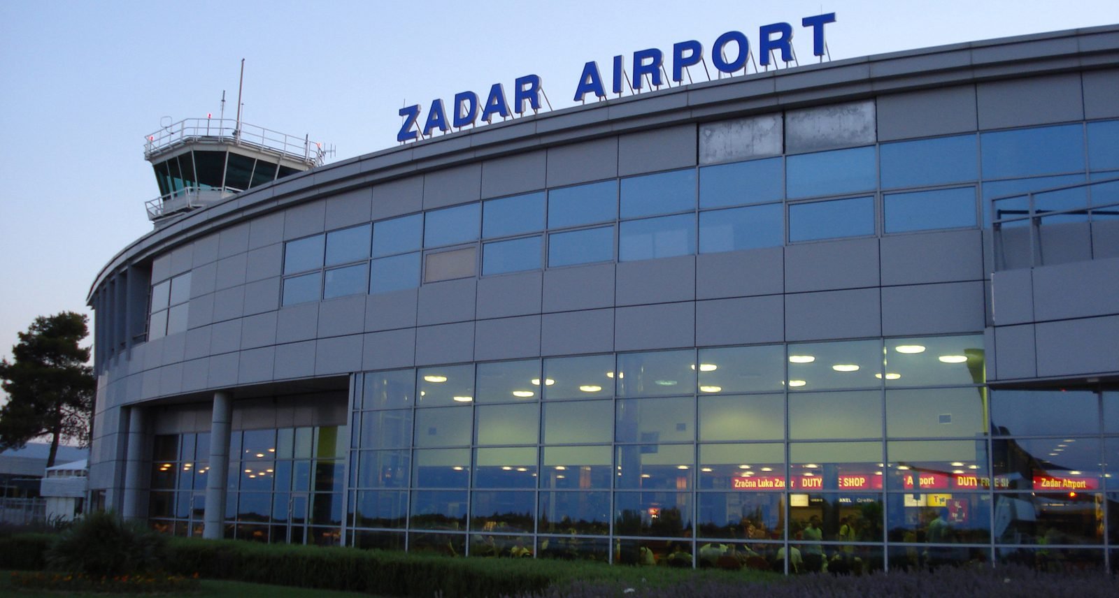 Photo of the Zadar Airport building Zadar Airport