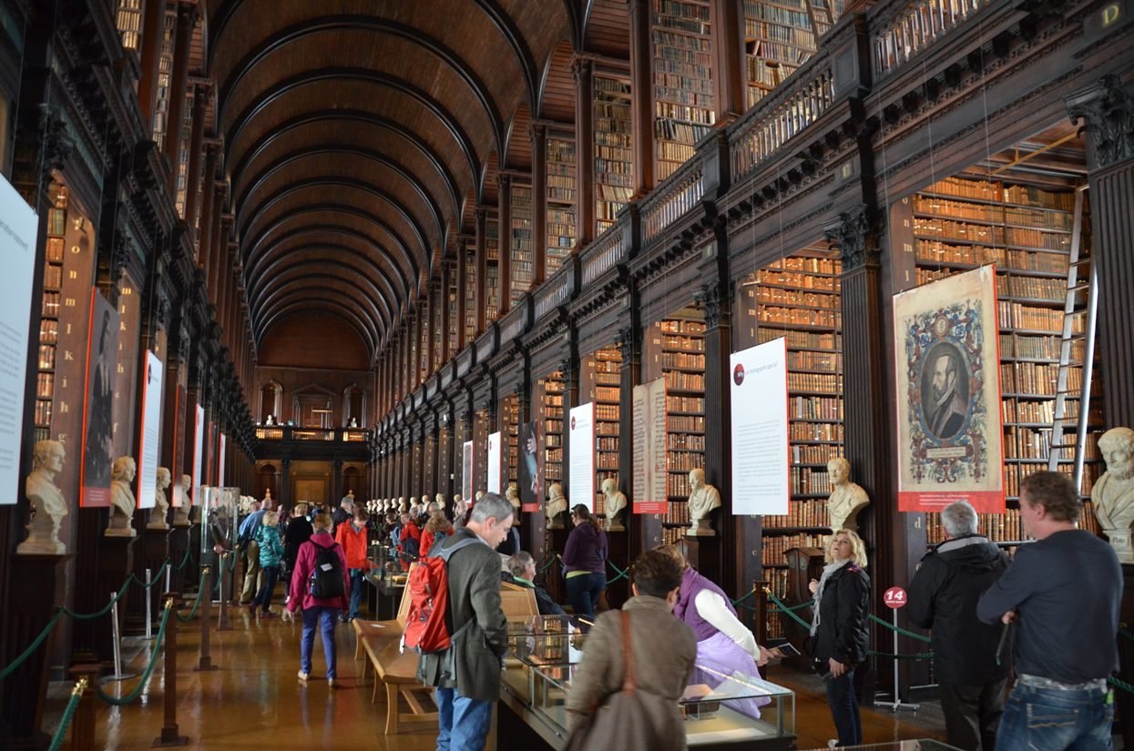 Photo from the Trinity College Library Trinity College Library