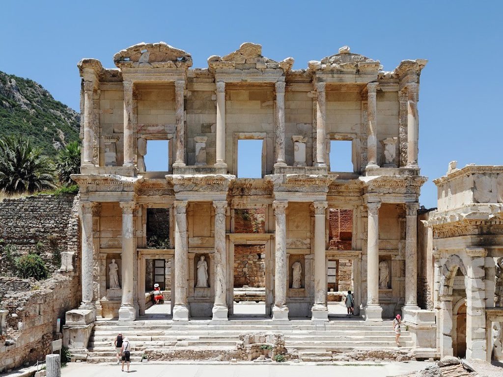 Ruins of the Library of Celsus, Ephesus Celsus Library