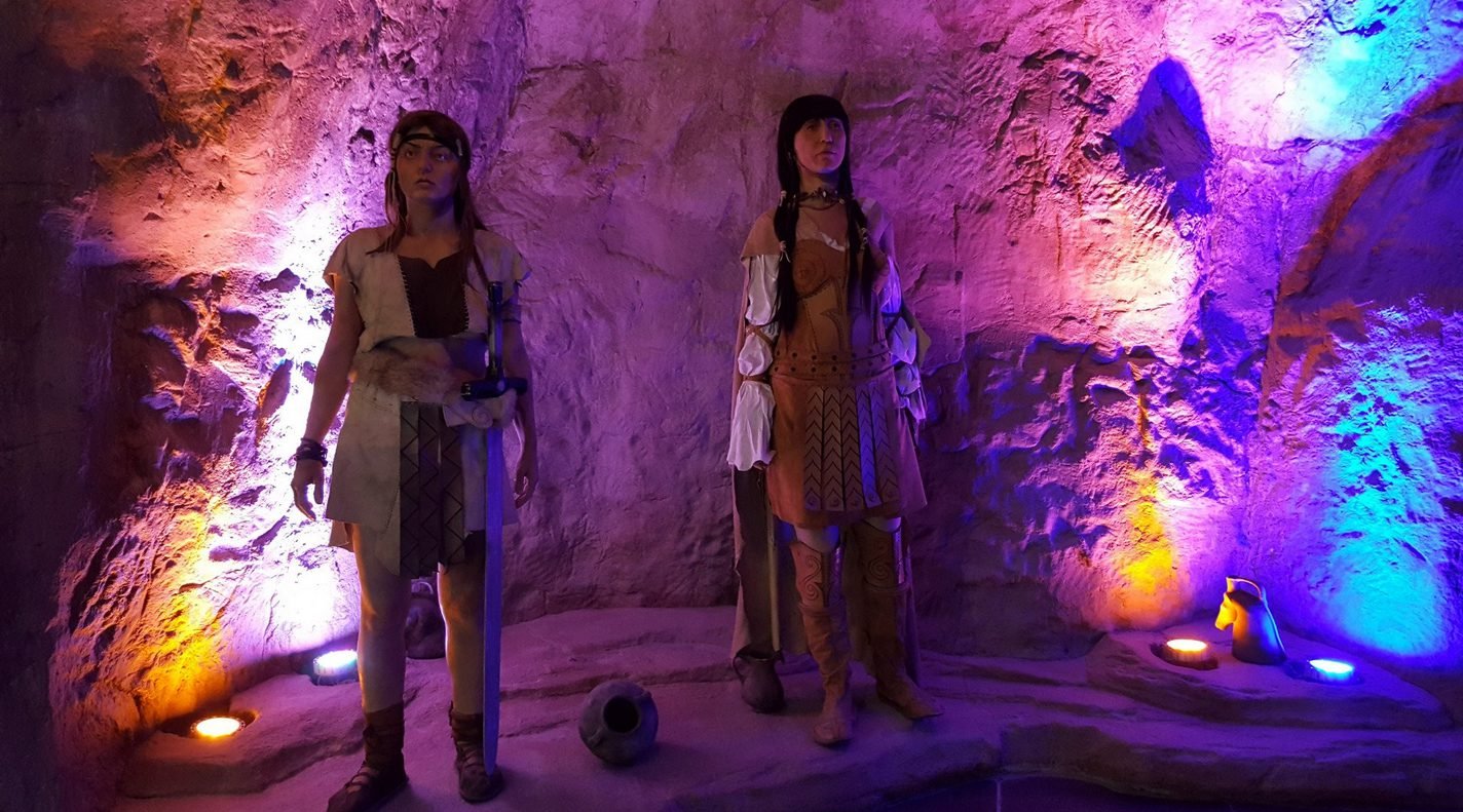 Expositions of Amazonian wax figures Wax figures of the Amazons