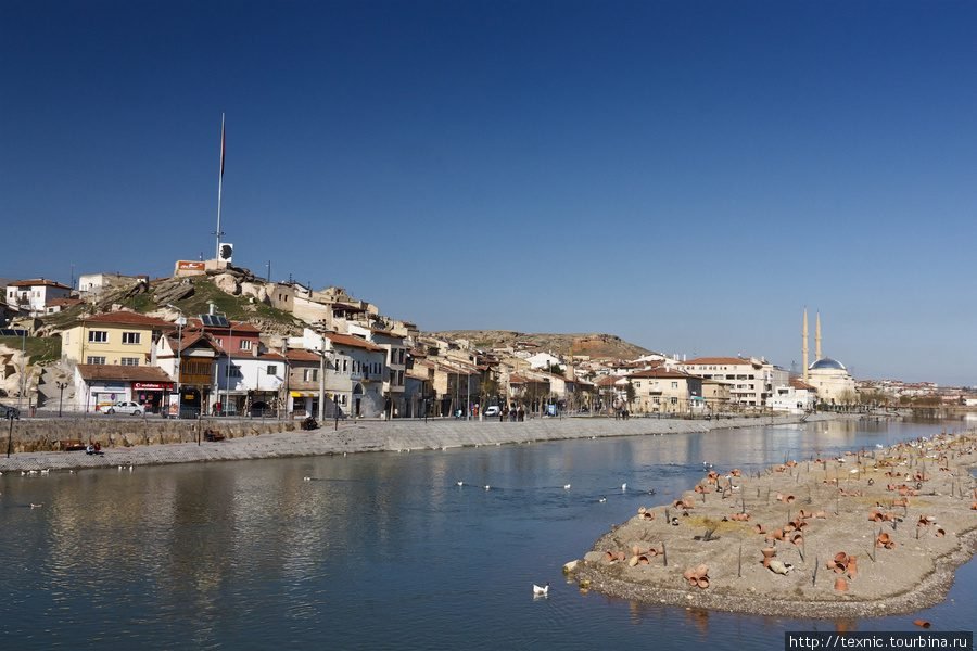 Avanos town near the banks of the Kyzyl-Irmak River Avanos City