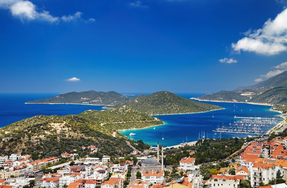 Kas city-a picturesque corner of Turkey
