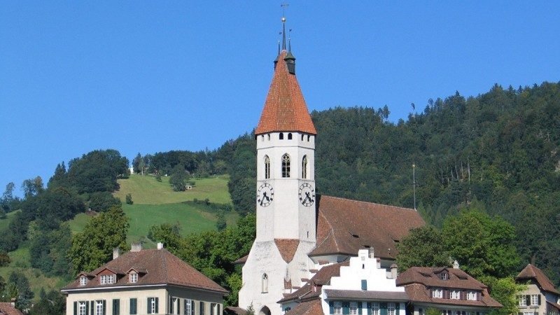 Photo of the city church of Tuna City Church of Thun