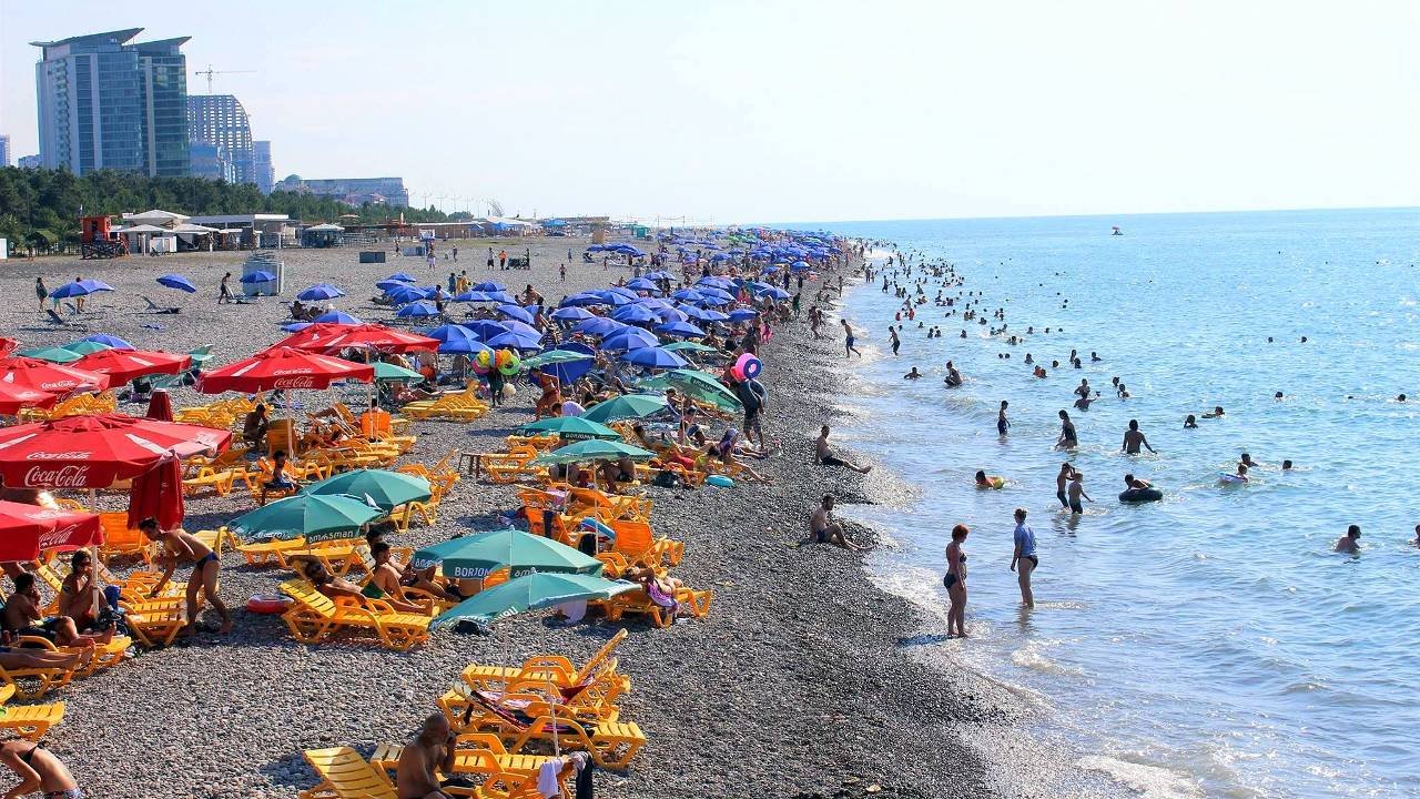 Central City beach of Batumi Batumi City Beach