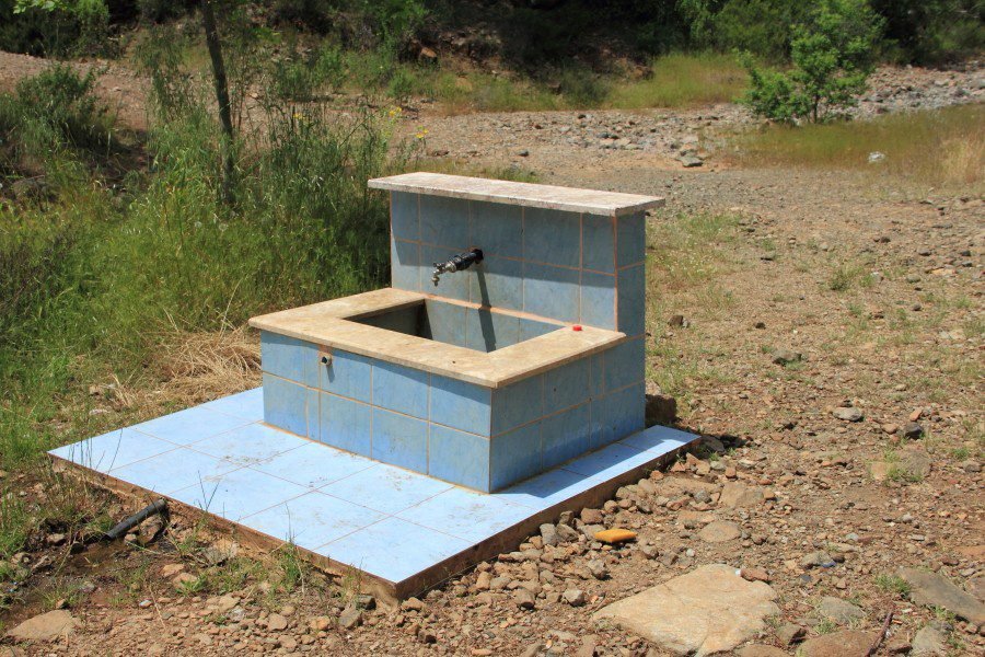 Photo of a spring water source Spring water source