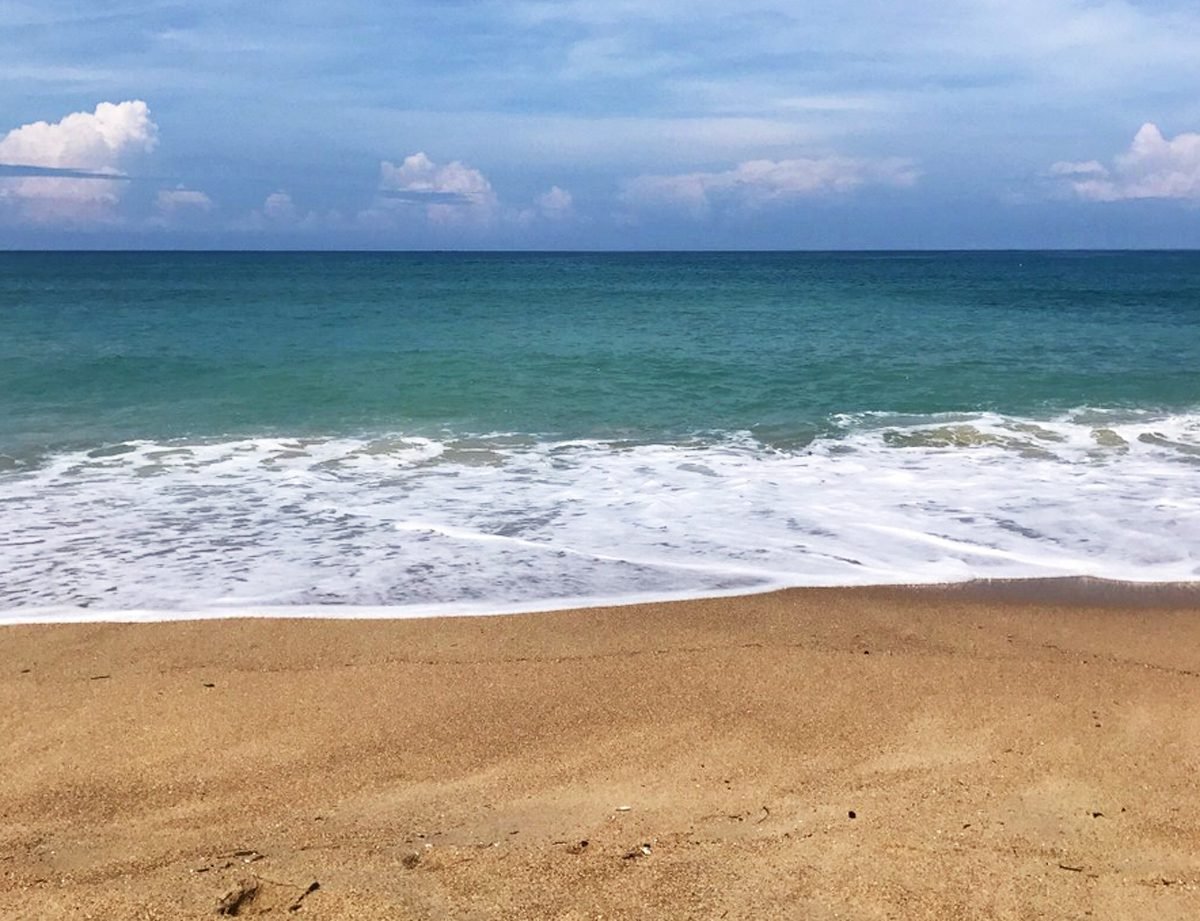 Calm sea on the sandy beach of Kamala in Phuket, Thailand Kamala Beach Sandy Beach