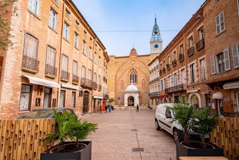 Saint-Jean Cathedral in Perpignan, France Cathedral of Perpignan