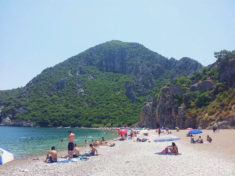 Cirali beach holidays in summer On Chirali beach in summer
