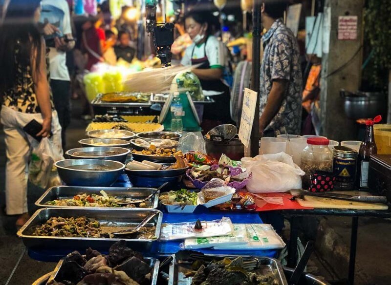Night market treats Lamai Night Market