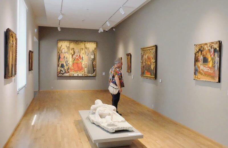 Exhibits of the Hyacinth Rigaud Museum in Perpignan, France Hyacinth Rigaud Museum