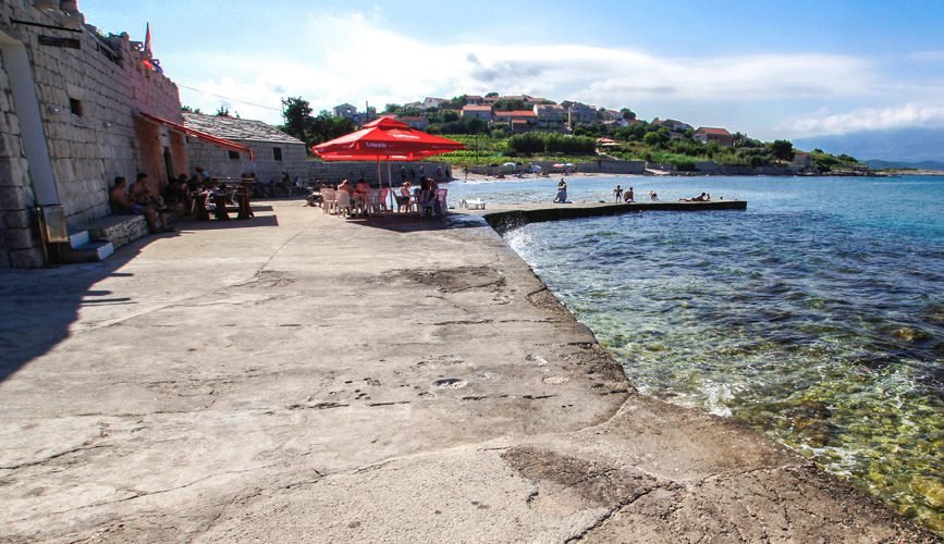 Sandy-tiled Bilin Žal beach Bilin Žal Beach