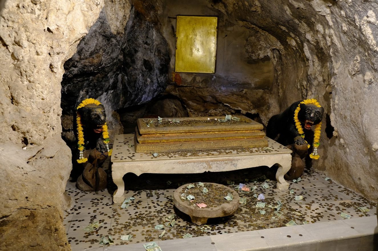 The main cave where the tiger lived Tiger Cave