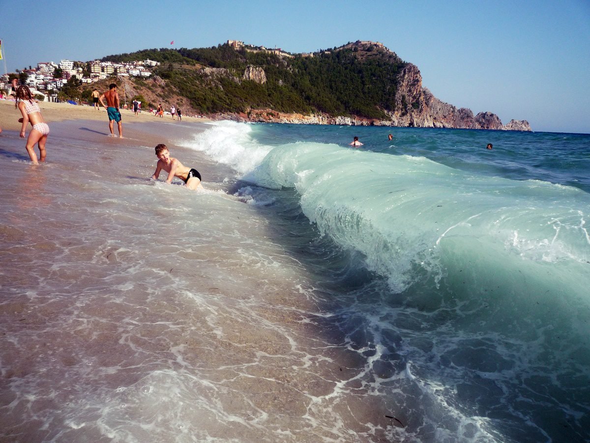 Cleopatra Beach in Alanya On the beach in Alanya