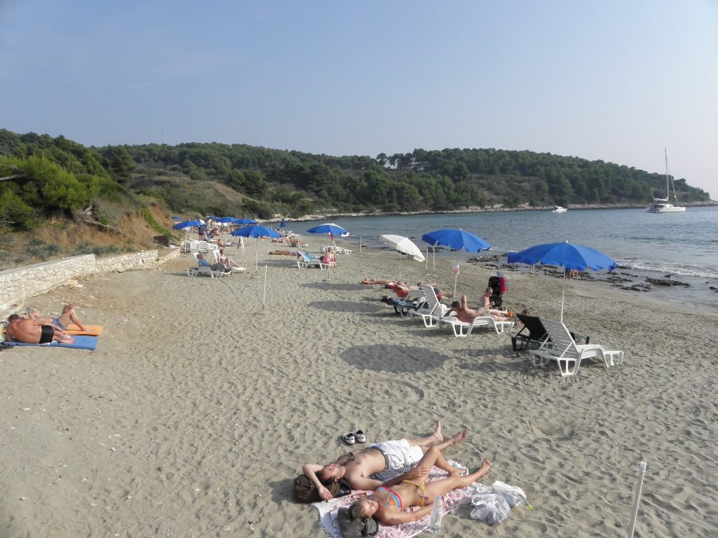 Pictured is Vela Pržina beach Vela Pržina Beach