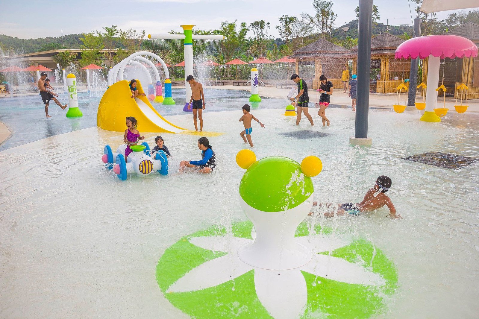 Children play at the Ramayana Water Park in Pattaya Ramayana Water Park Vacation