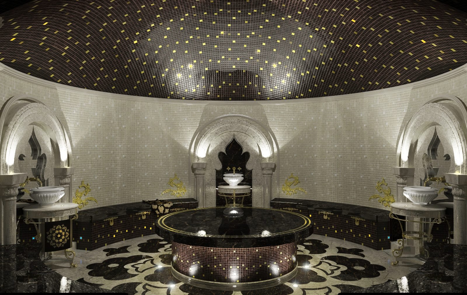 Turkish bath or hamam For spa treatments in the hamam
