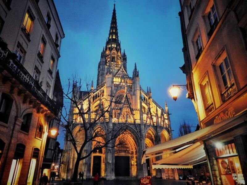Saint-Maclou Church in Rouen