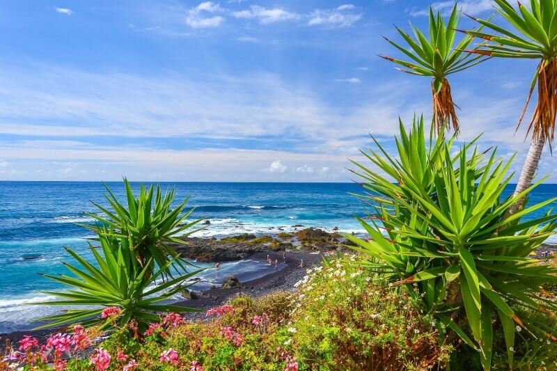 Canary Islands Beach, Tenerife Beach in the Canary Islands