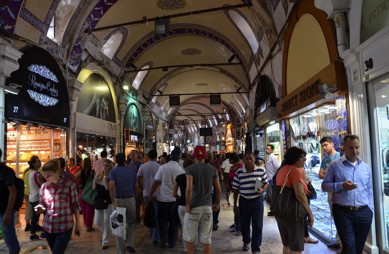 Pictured is the Grand Bazar in Marmaris Grand Bazar in Marmaris