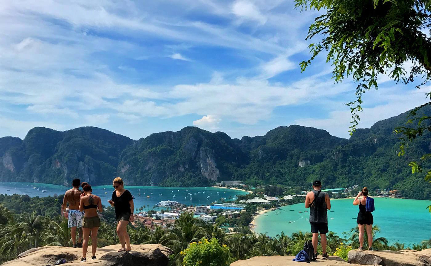 Pictured is View point No. 2, Pee-Pee-Dong View point No. 2 observation deck