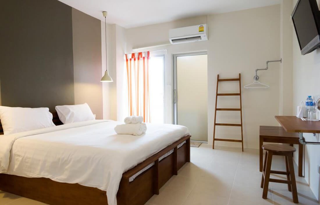 Interior of a room in Krabi Pitta House 3* hotel in Krabi Krabi Pitta House 3* Room