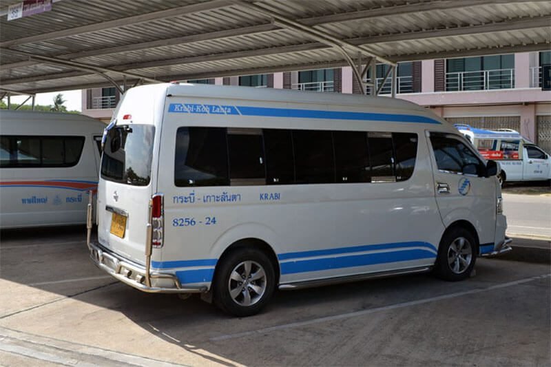 Mini-bus from Krabi via Hat Yai