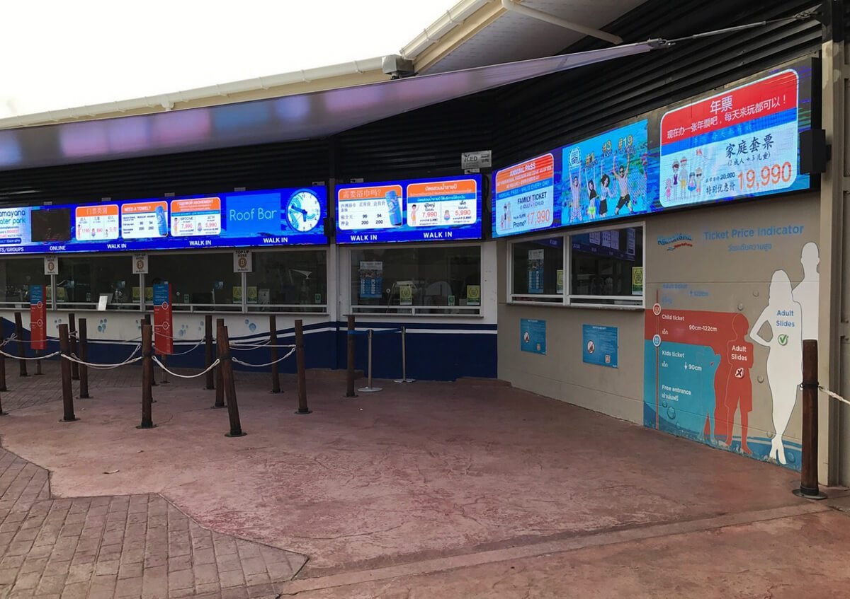 Ramayana Water Park ticket offices in Pattaya Ramayana Water Park ticket offices