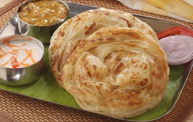Sri Lankan parota tortillas Parota tortillas