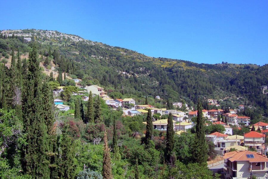 Caria is a beautiful village in the mountains. Caria - a village in the mountains