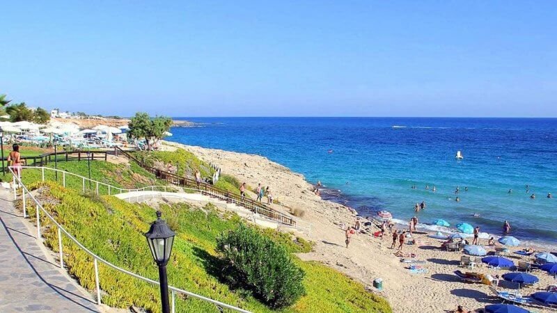 Gliki Nero Beach view, Cyprus Gliki Nero Beach view