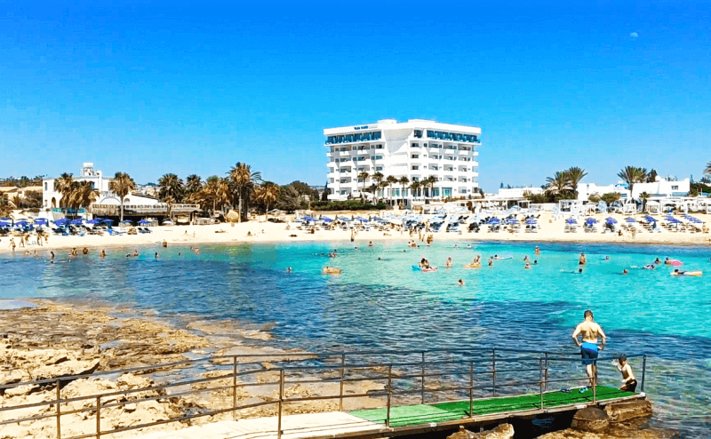 Vatia Gonia Beach view, Cyprus Vatia Gonia Beach view