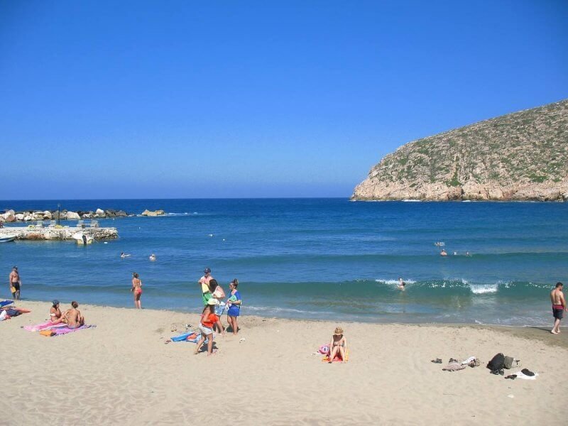 Apollonas Beach in Naxos Apollonas Beach