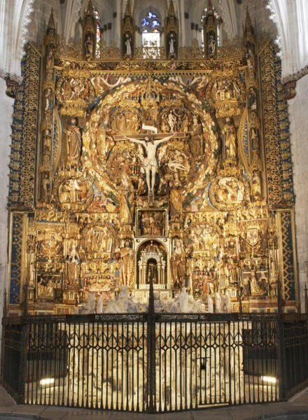 Altar in Miraflores Monastery