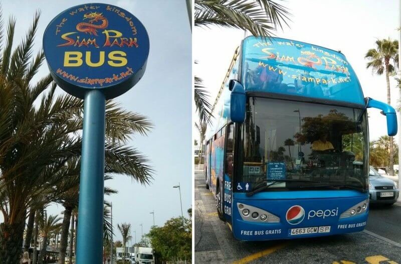 Siam Park Bus