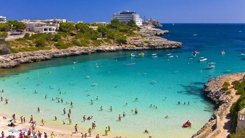Beach in Cala Marsal
