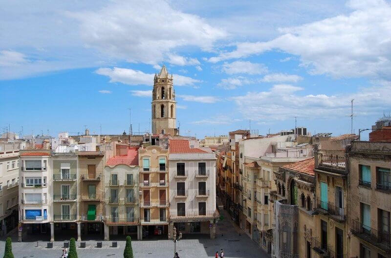 The city of Reus in Spain City of Reus