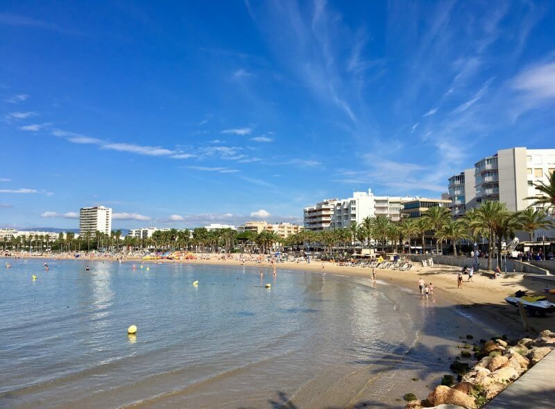 Llevant Beach in Salou Llevant Beach