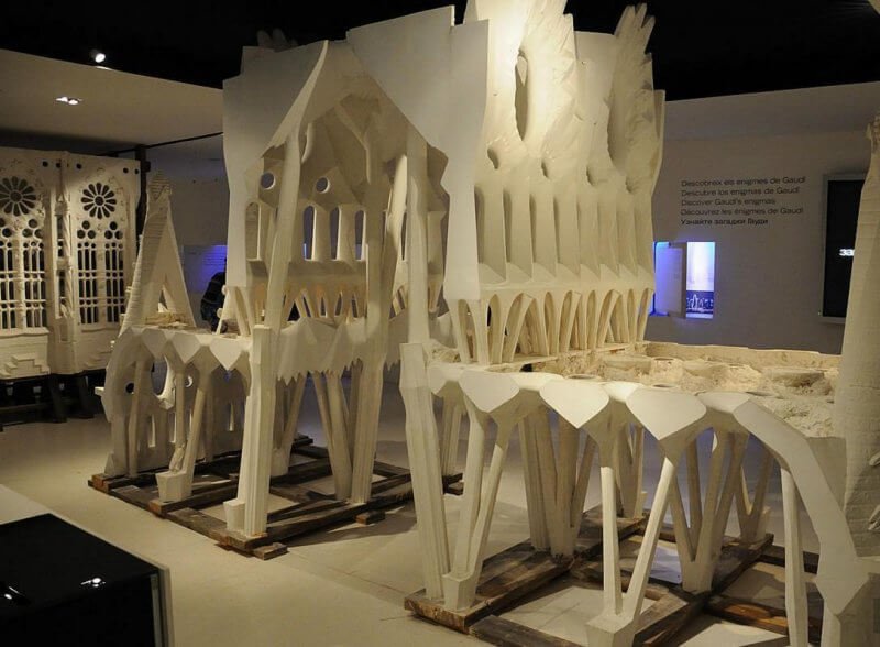 Gaudi Center inside in Reus Gaudi center inside