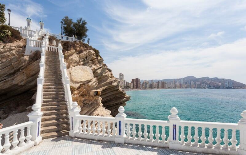 Old part of Benidorm