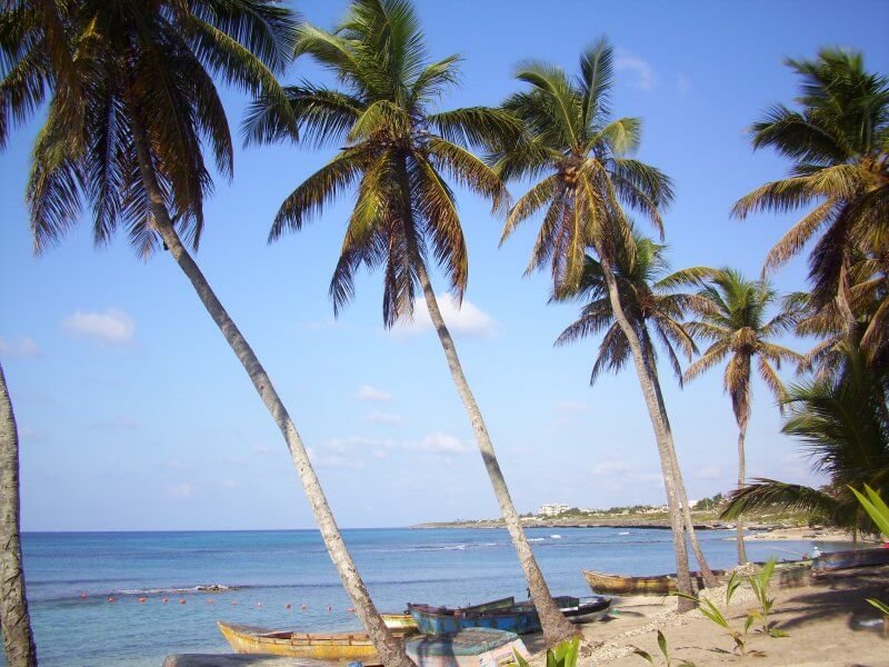 Playa Caleta in La Romana in the Dominican Republic Playa Caleta
