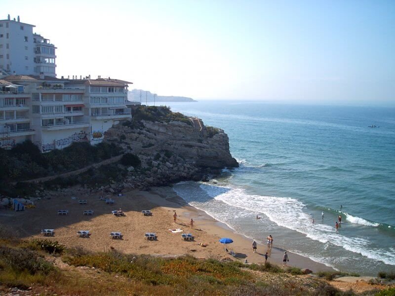 Llenguadets Beach in Salou Llanguadets Beach