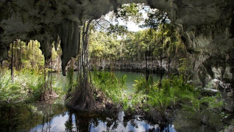 Three Eyes Cave in Juan Dolio, Dominican Republic Three Eyes Cave in Juan Dolio